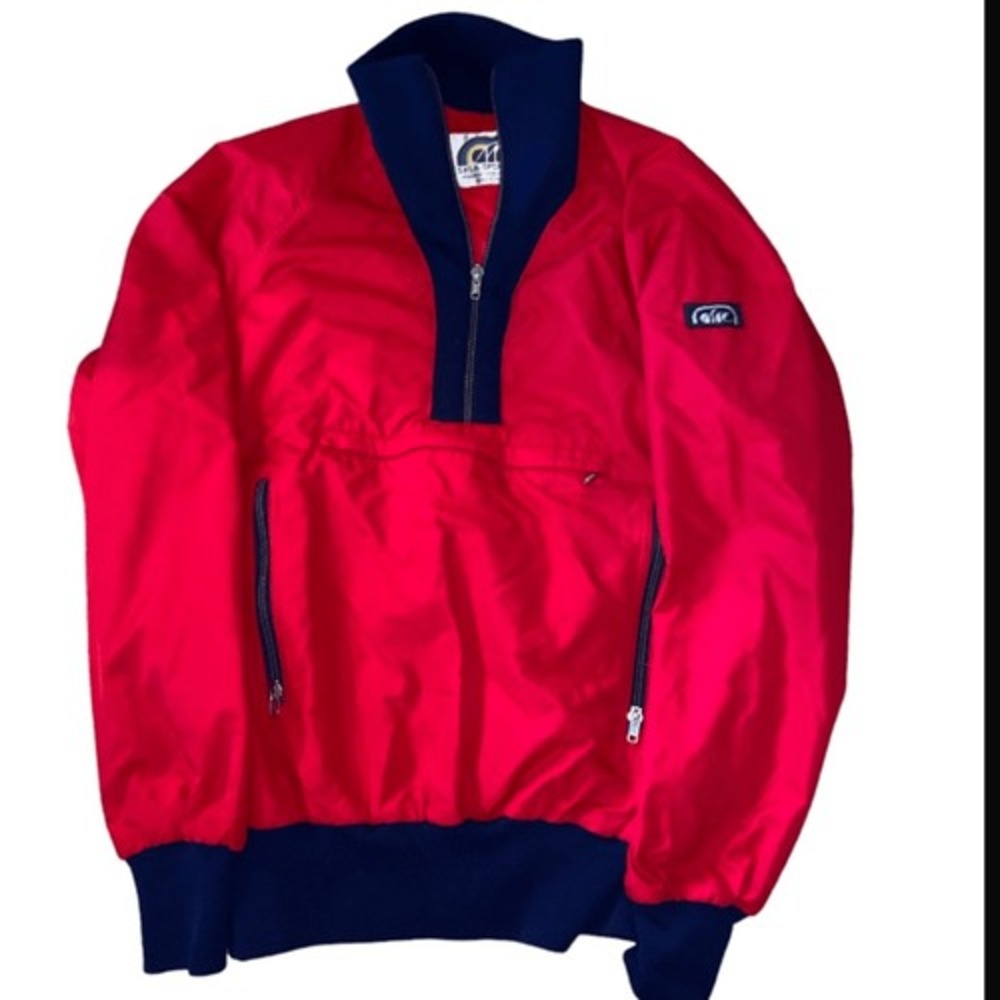 Vintage AFRC Raven Industries Red Anorak Ski & Snowboard Jacket USA Men's Large